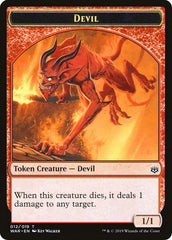 Devil // Satyr Double-Sided Token [Challenger Decks 2020 Tokens] | Good Games Cannington