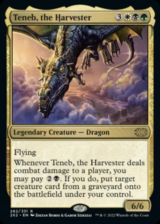 Teneb, the Harvester [Double Masters 2022] | Good Games Cannington