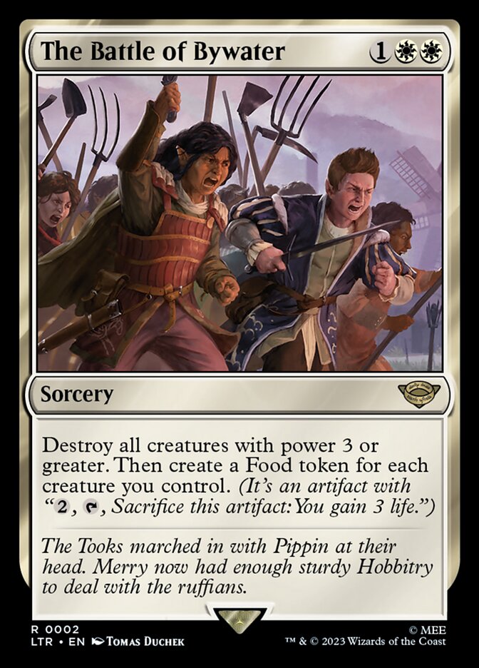 The Battle of Bywater 2/281 (Universes Beyond: The Lord of the Rings: Tales of Middle-earth)  - Foil | Good Games Cannington
