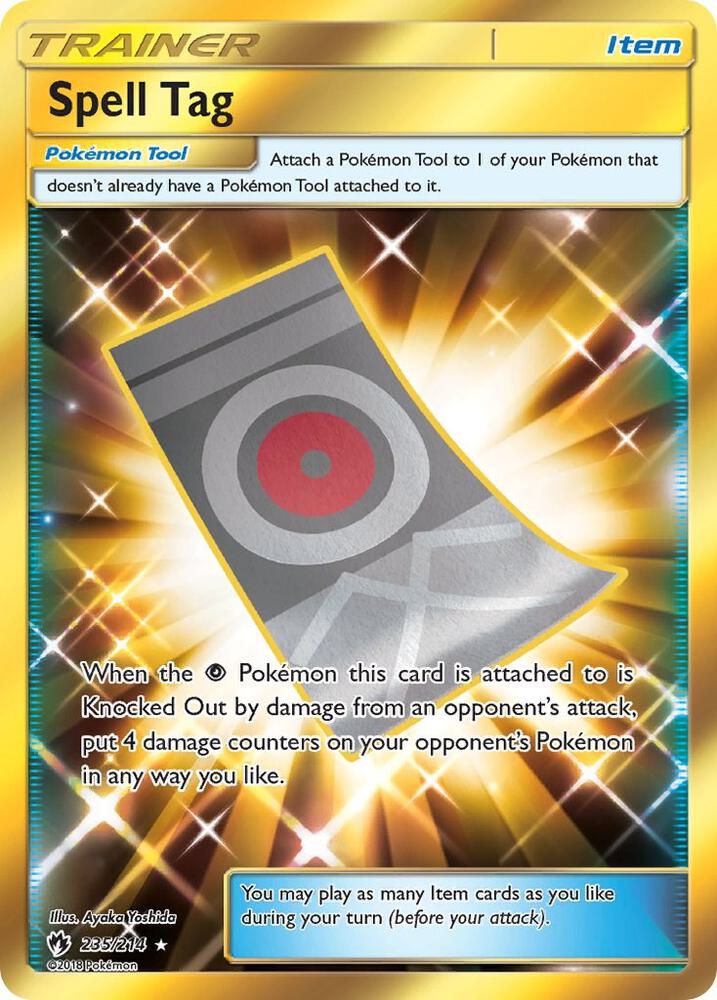 Spell Tag 235/214 (SM - Lost Thunder)  - Holofoil | Good Games Cannington