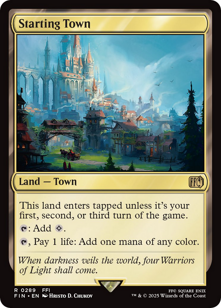 Starting Town [FINAL FANTASY] | Good Games Cannington