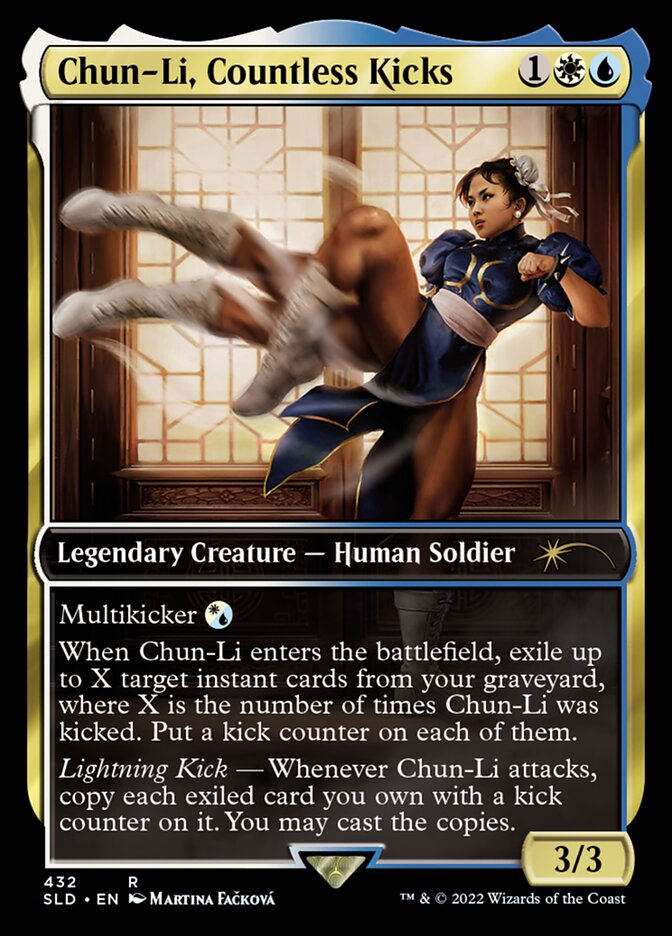 Chun-Li, Countless Kicks [Secret Lair Drop Series] | Good Games Cannington