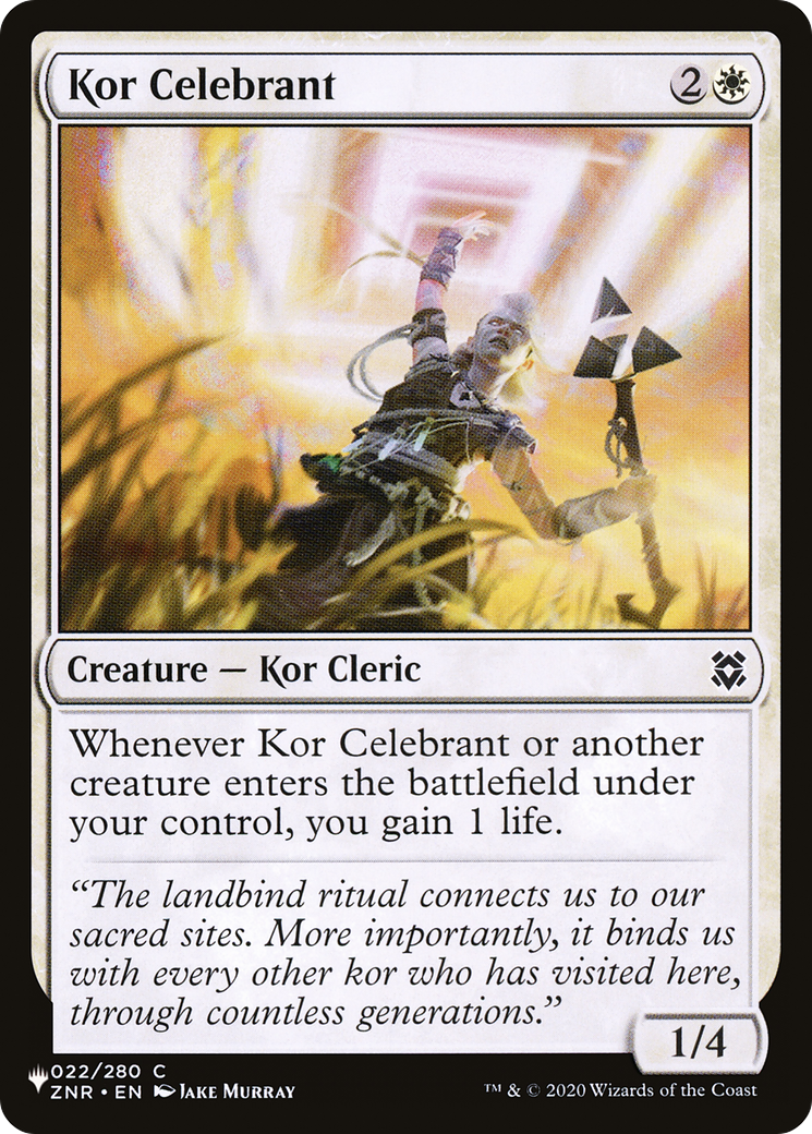 Kor Celebrant [The List] | Good Games Cannington