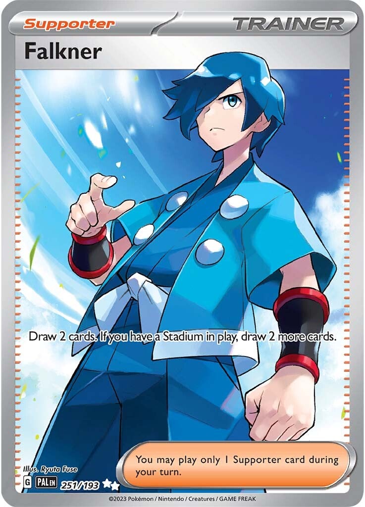 Falkner (251/193) [Scarlet & Violet: Paldea Evolved] | Good Games Cannington