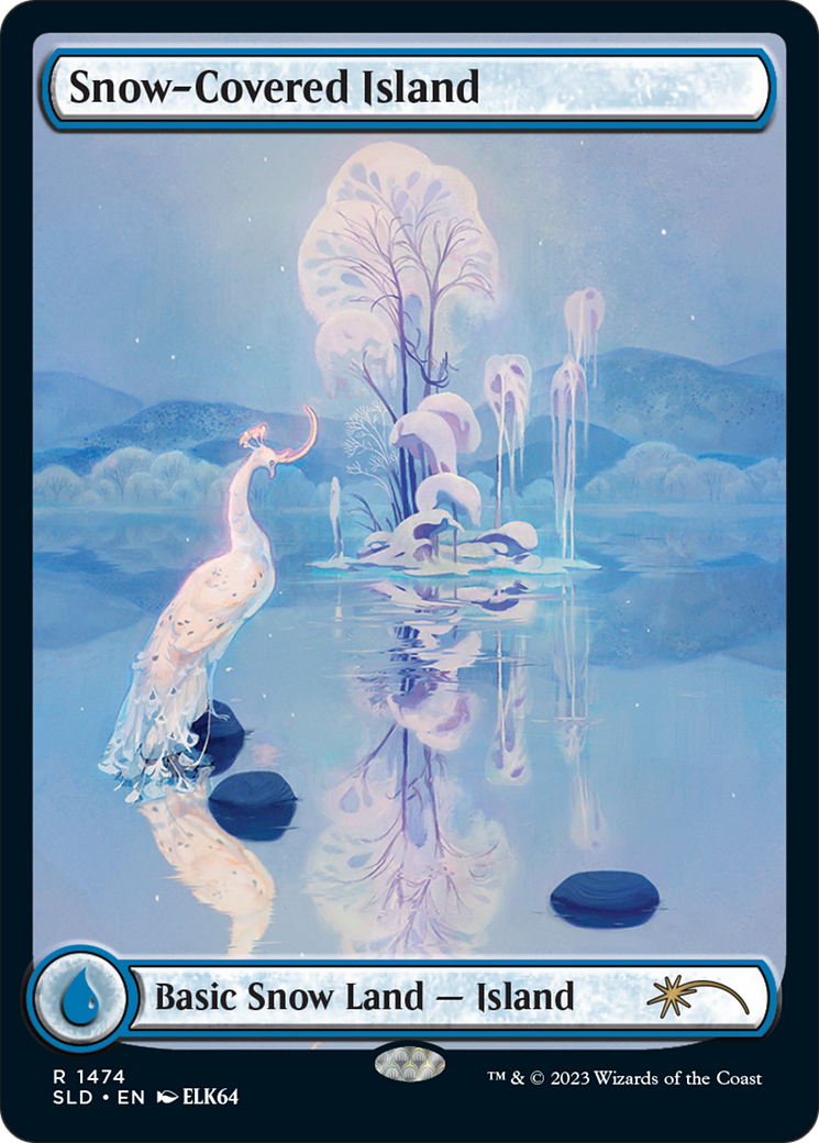 Snow-Covered Island (1474) [Secret Lair Drop Series] | Good Games Cannington