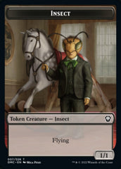 Phyrexian // Insect Double-Sided Token [Dominaria United Tokens] | Good Games Cannington
