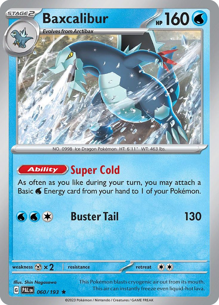 Baxcalibur (060/193) (Theme Deck Exclusive) [Scarlet & Violet: Paldea Evolved] | Good Games Cannington