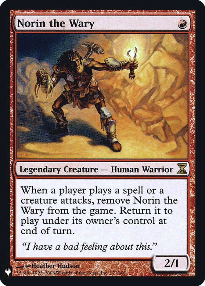 Norin the Wary [Mystery Booster] | Good Games Cannington