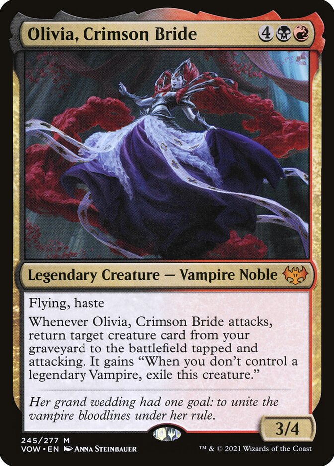 Olivia, Crimson Bride 245 (Innistrad: Crimson Vow)  | Good Games Cannington