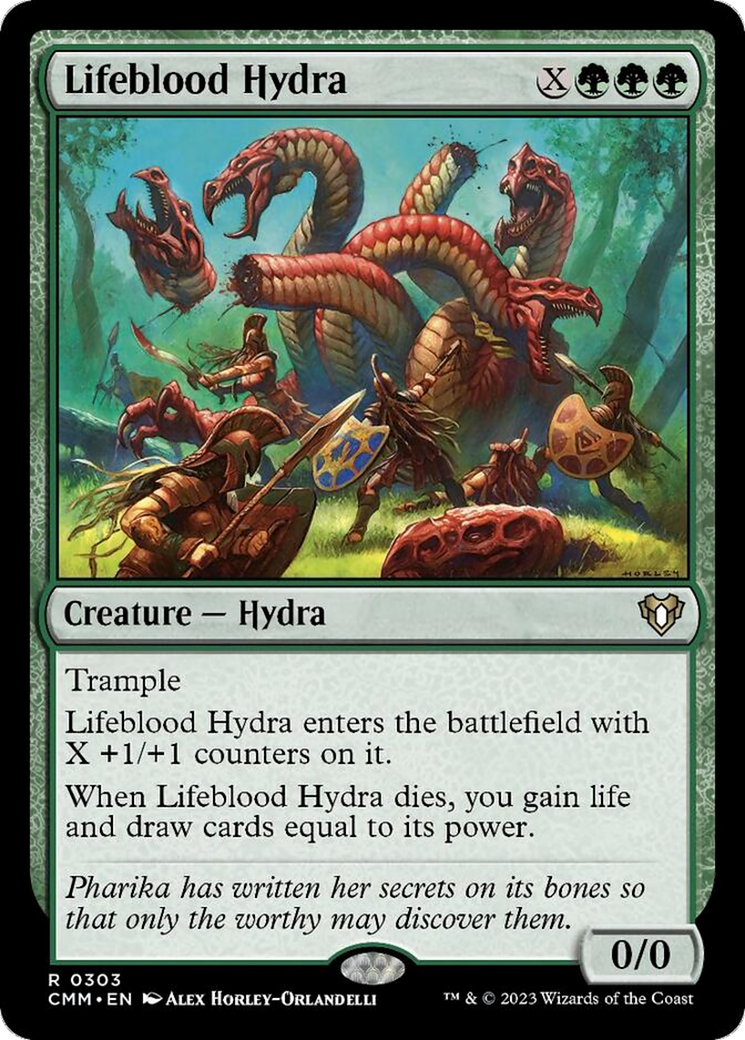 Lifeblood Hydra [Commander Masters] | Good Games Cannington