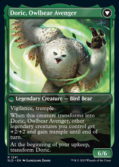 Doric, Nature's Warden // Doric, Owlbear Avenger [Secret Lair Drop Series] | Good Games Cannington