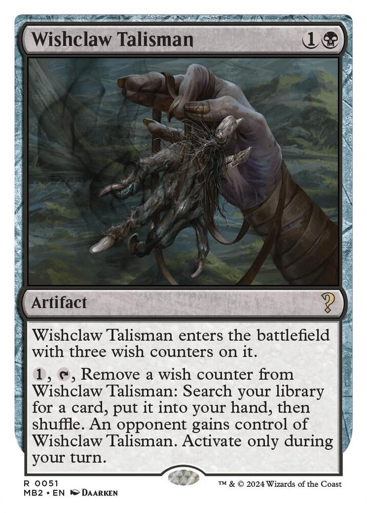 Wishclaw Talisman 51/390 (Mystery Booster 2)  | Good Games Cannington