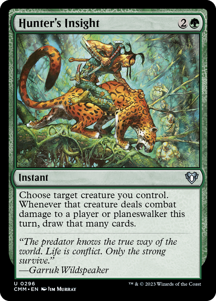 Hunter's Insight [Commander Masters] | Good Games Cannington