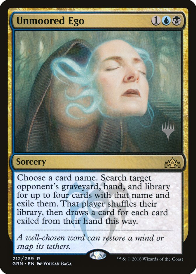 Unmoored Ego (Promo Pack) [Guilds of Ravnica Promos] | Good Games Cannington