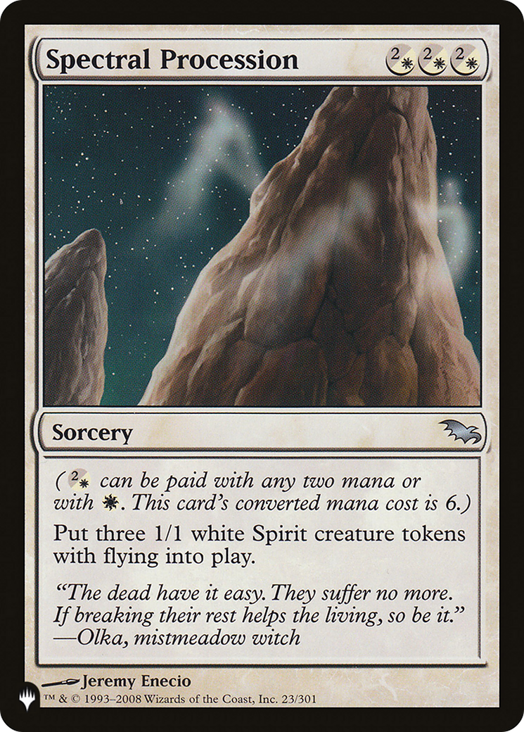 Spectral Procession [The List] | Good Games Cannington