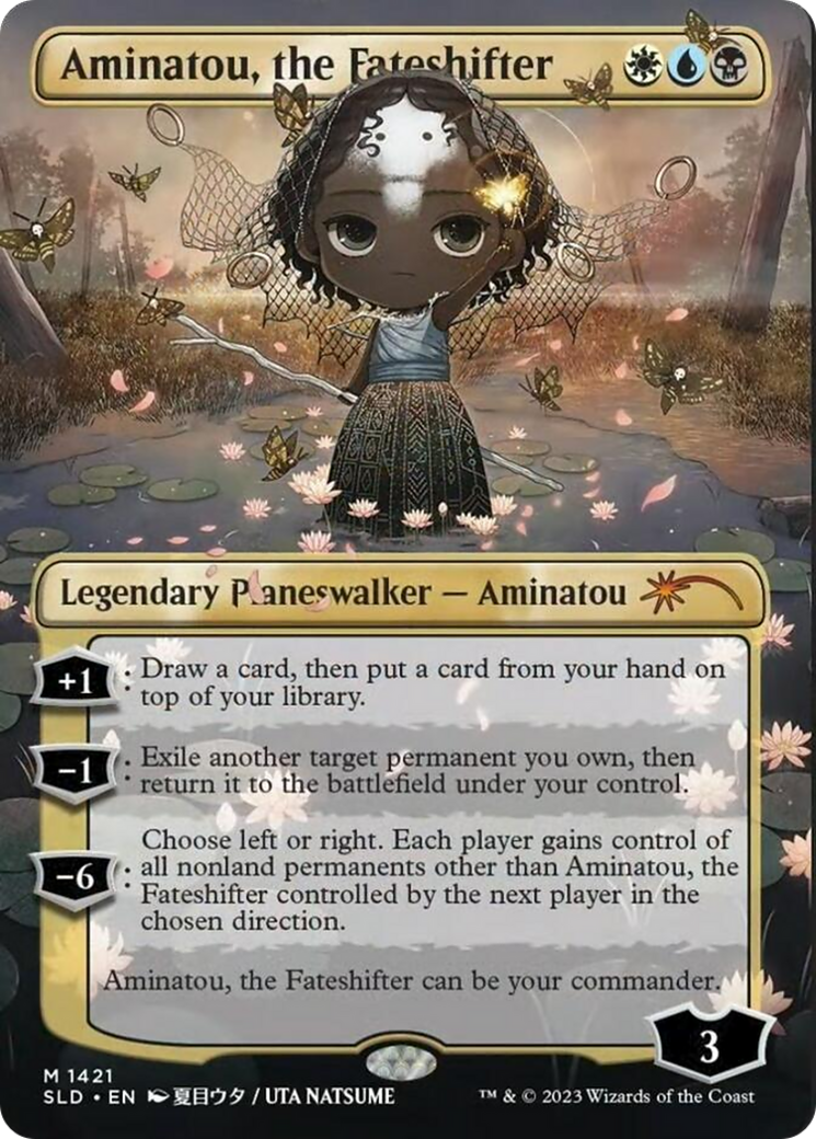 Aminatou, the Fateshifter (Rainbow Foil) [Secret Lair Drop Series] | Good Games Cannington