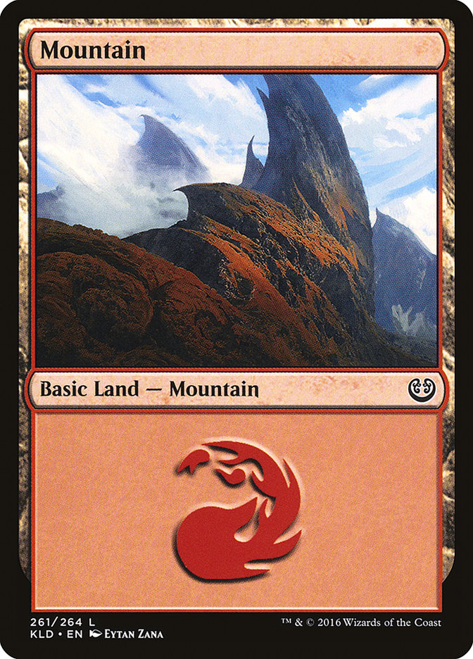 Mountain (261) [Kaladesh] | Good Games Cannington