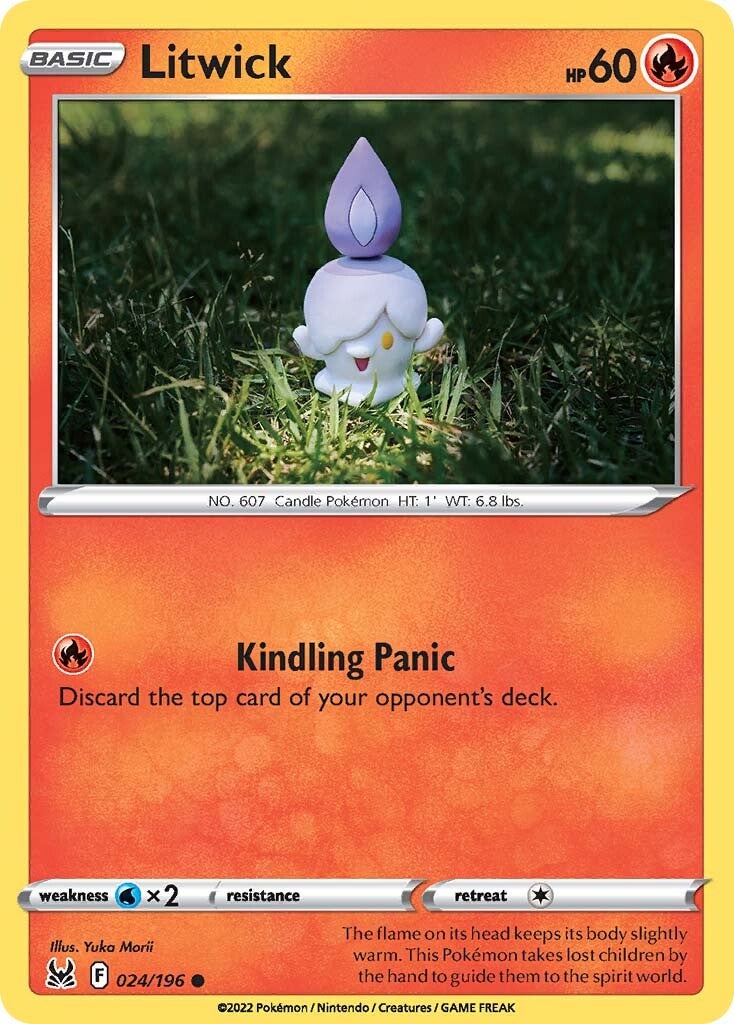 Litwick (024/196) [Sword & Shield: Lost Origin] | Good Games Cannington