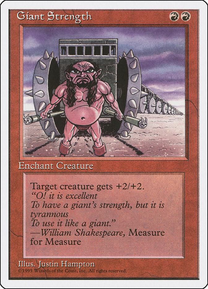 Giant Strength 196/378 (Fourth Edition)  | Good Games Cannington