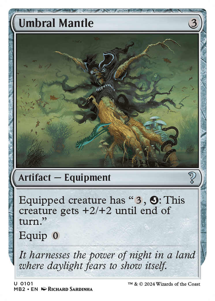 Umbral Mantle (White Border) [Mystery Booster 2] | Good Games Cannington