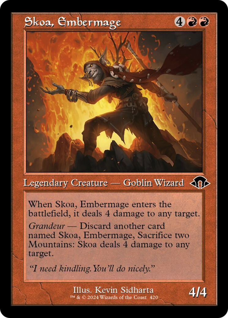 Skoa, Embermage (Retro) [Modern Horizons 3] | Good Games Cannington