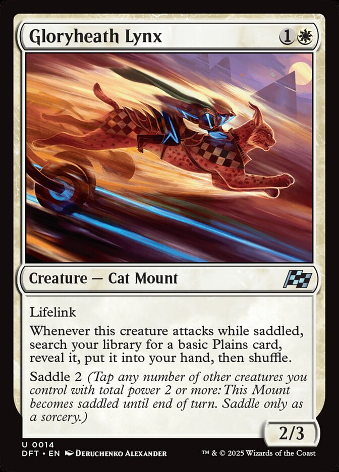 Gloryheath Lynx 14/291 (Aetherdrift)  - Foil | Good Games Cannington