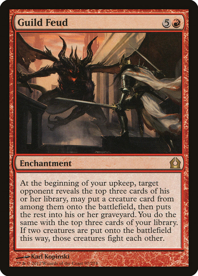 Guild Feud 97/274 (Return to Ravnica)  | Good Games Cannington