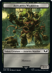 Astartes Warrior // Plaguebearer of Nurgle Double-Sided (Surge Foil) [Warhammer 40,000 Tokens] | Good Games Cannington