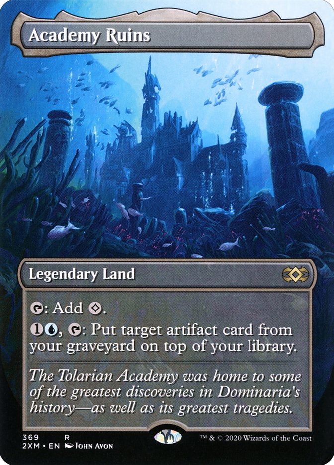 Academy Ruins (Toppers) [Double Masters] | Good Games Cannington