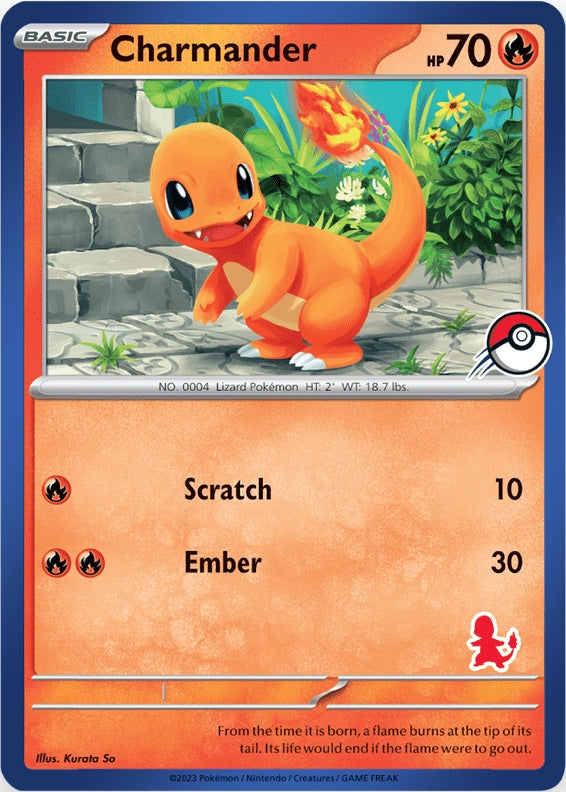 Charmander (Blue Border) [My First Battle] | Good Games Cannington