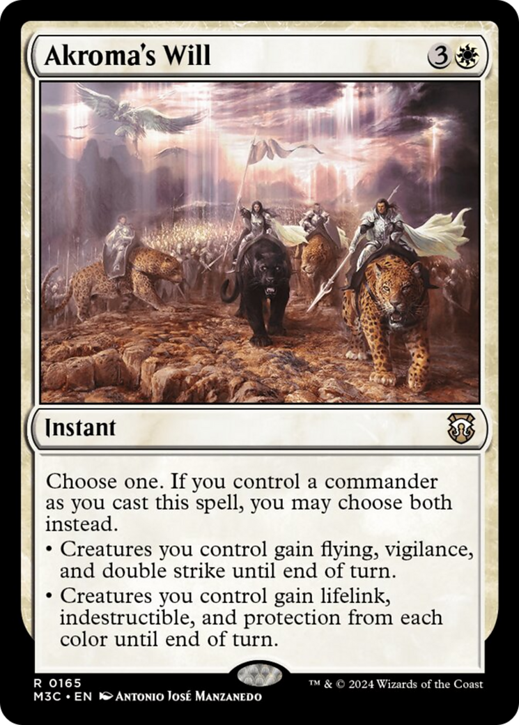 Akroma's Will [Modern Horizons 3 Commander] | Good Games Cannington