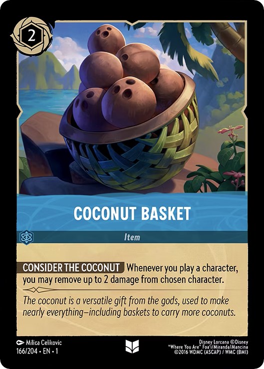 Coconut Basket (166/204) [The First Chapter] | Good Games Cannington