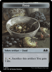 Treasure // Food (0013) Double-Sided Token [Wilds of Eldraine Tokens] | Good Games Cannington