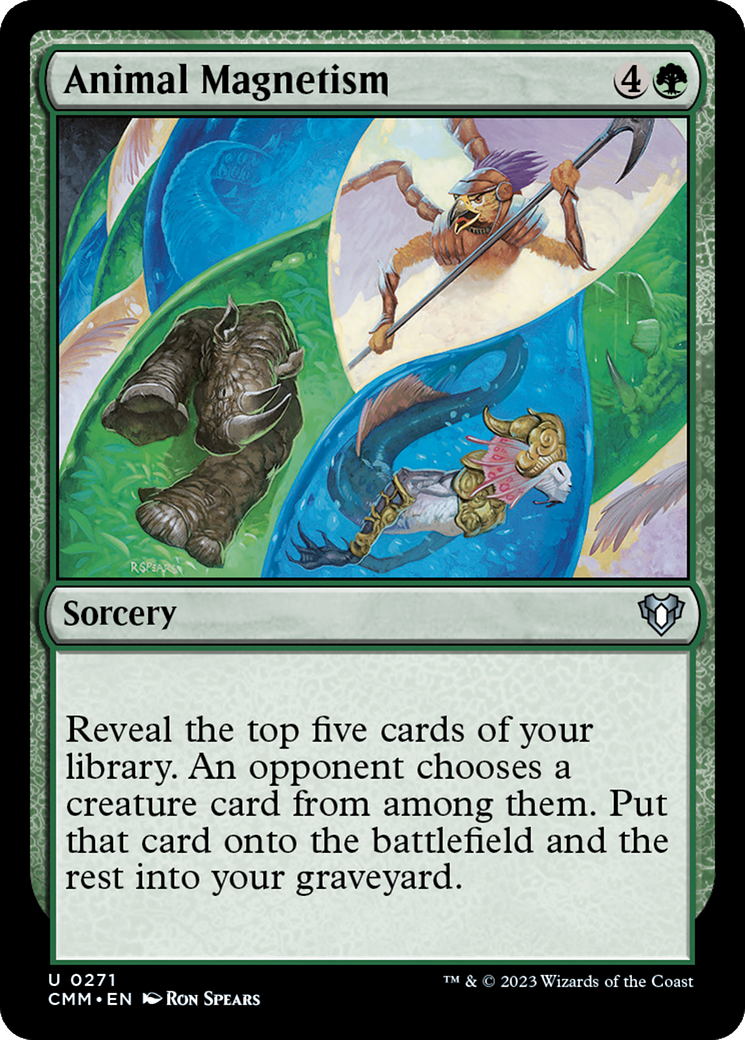 Animal Magnetism [Commander Masters] | Good Games Cannington