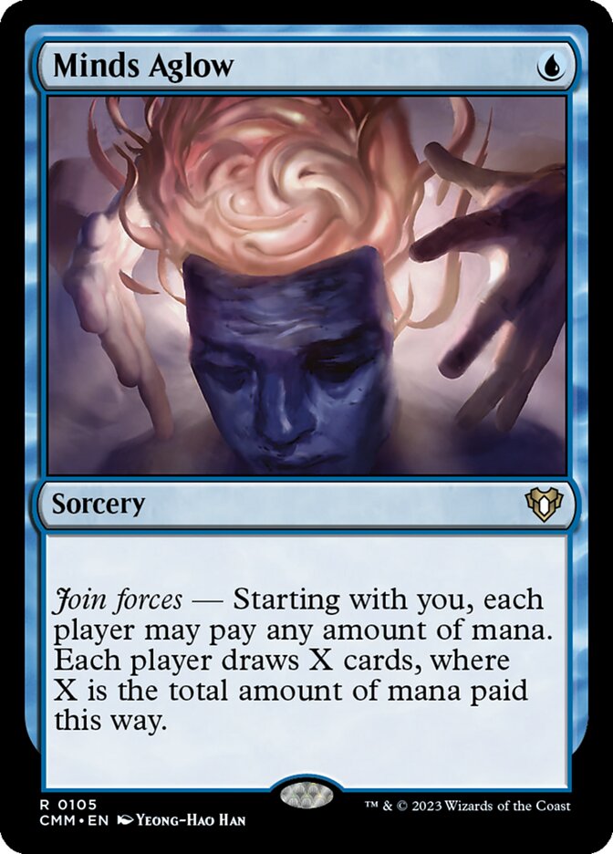 Minds Aglow 105 (Commander Masters)  | Good Games Cannington