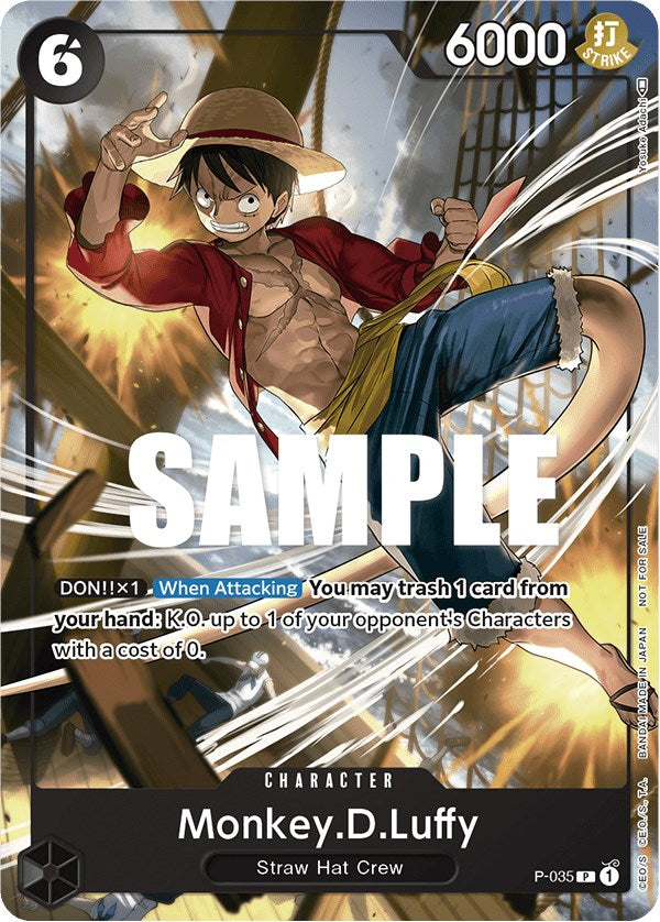Monkey.D.Luffy (Pirates Party Vol. 3) [One Piece Promotion Cards] | Good Games Cannington