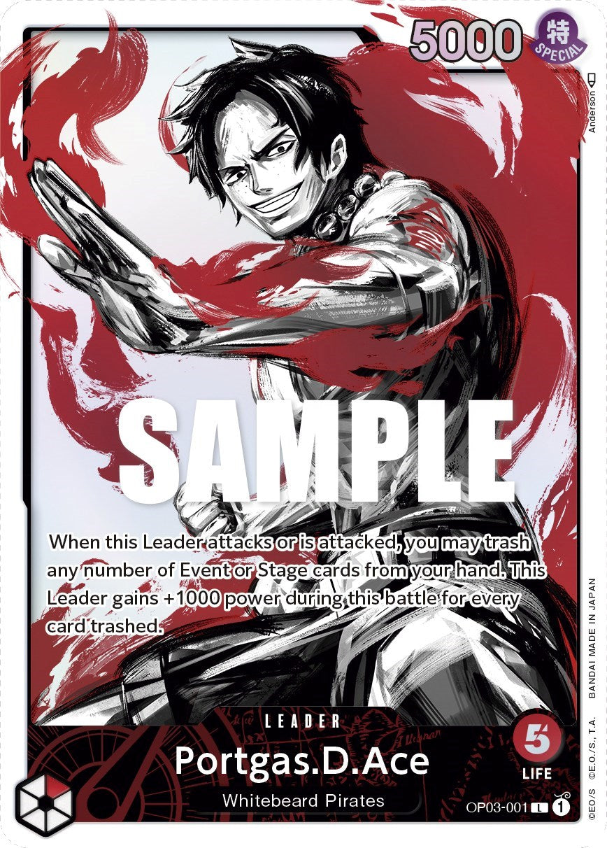 Portgas.D.Ace (Alternate Art) [Pillars of Strength] | Good Games Cannington