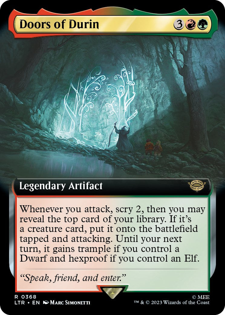 Doors of Durin (Extended Art) [The Lord of the Rings: Tales of Middle-Earth] | Good Games Cannington
