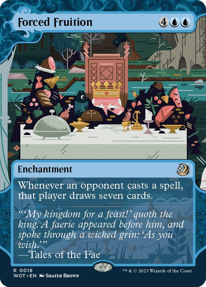Forced Fruition 18/63 (Wilds of Eldraine: Enchanting Tales)  - Showcase | Good Games Cannington