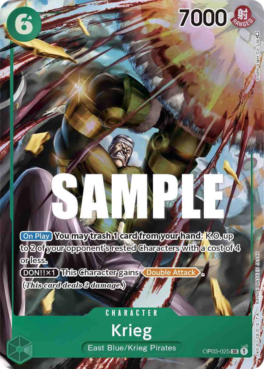 Krieg (Alternate Art) [Pillars of Strength] | Good Games Cannington