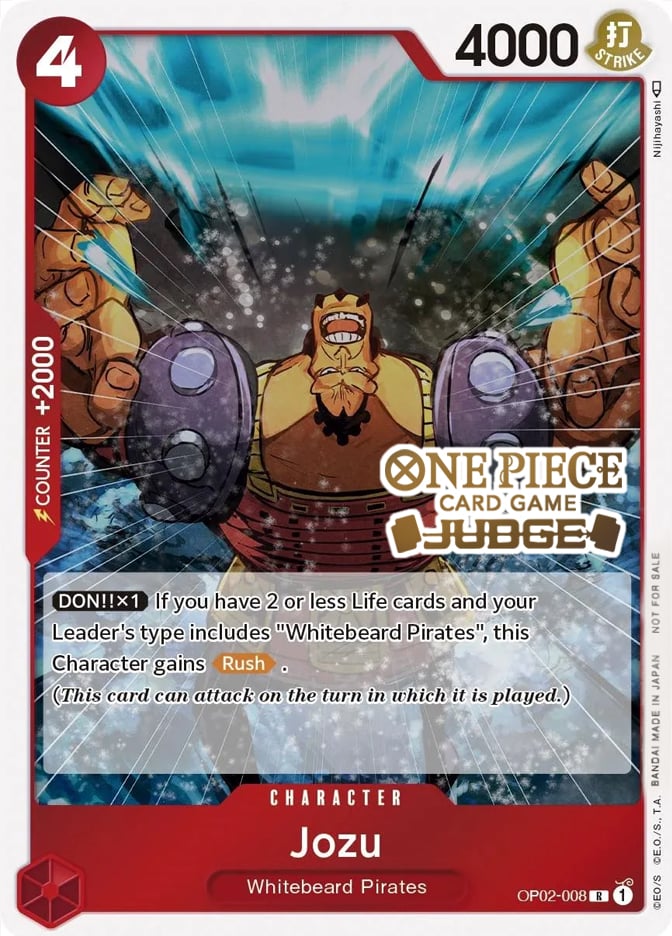 Jozu (Judge) [One Piece Promotion Cards] | Good Games Cannington