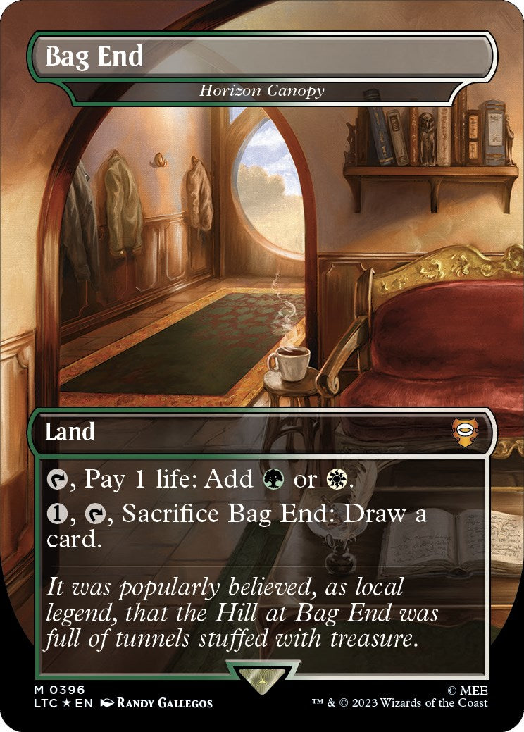 Bag End - Horizon Canopy (Surge Foil Realms and Relics) [The Lord of the Rings: Tales of Middle-Earth Commander] | Good Games Cannington