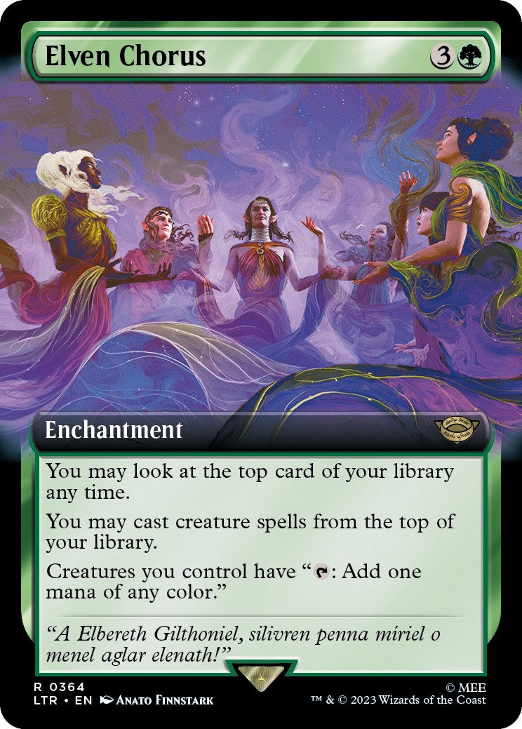 Elven Chorus (Extended Art) [The Lord of the Rings: Tales of Middle-Earth] | Good Games Cannington