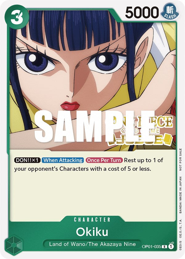 Okiku (Judge) [One Piece Promotion Cards] | Good Games Cannington