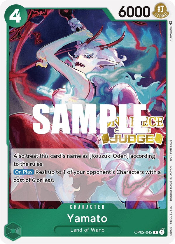 Yamato (Judge) [One Piece Promotion Cards] | Good Games Cannington