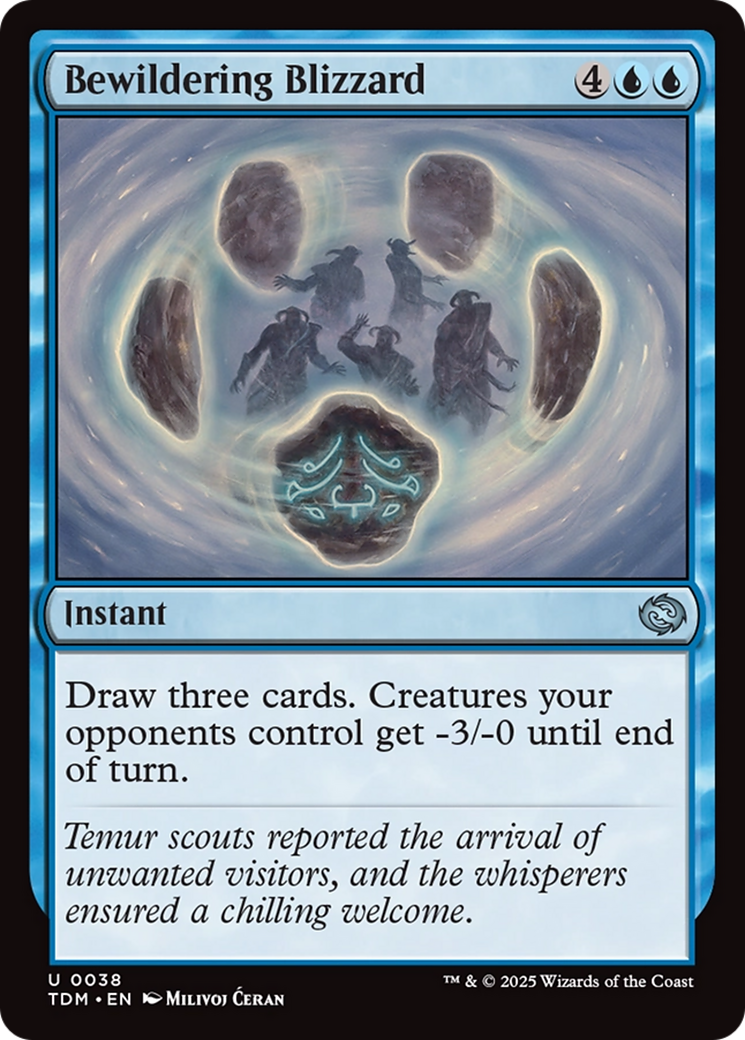 Bewildering Blizzard [Tarkir: Dragonstorm] | Good Games Cannington