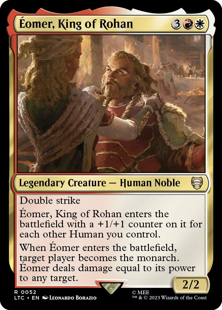 Eomer, King of Rohan [The Lord of the Rings: Tales of Middle-Earth Commander] | Good Games Cannington