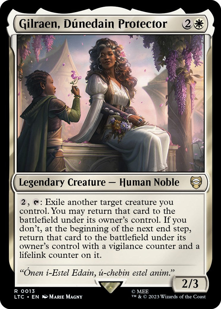 Gilraen, Dunedain Protector [The Lord of the Rings: Tales of Middle-Earth Commander] | Good Games Cannington