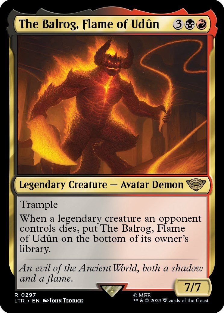 The Balrog, Flame of Udun [The Lord of the Rings: Tales of Middle-Earth] | Good Games Cannington