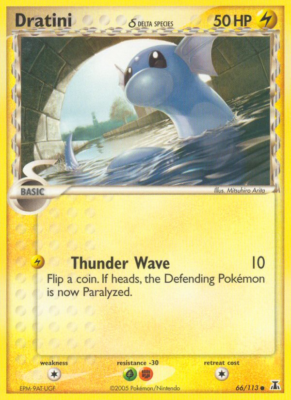 Dratini (66/113) (Delta Species) [EX: Delta Species] | Good Games Cannington